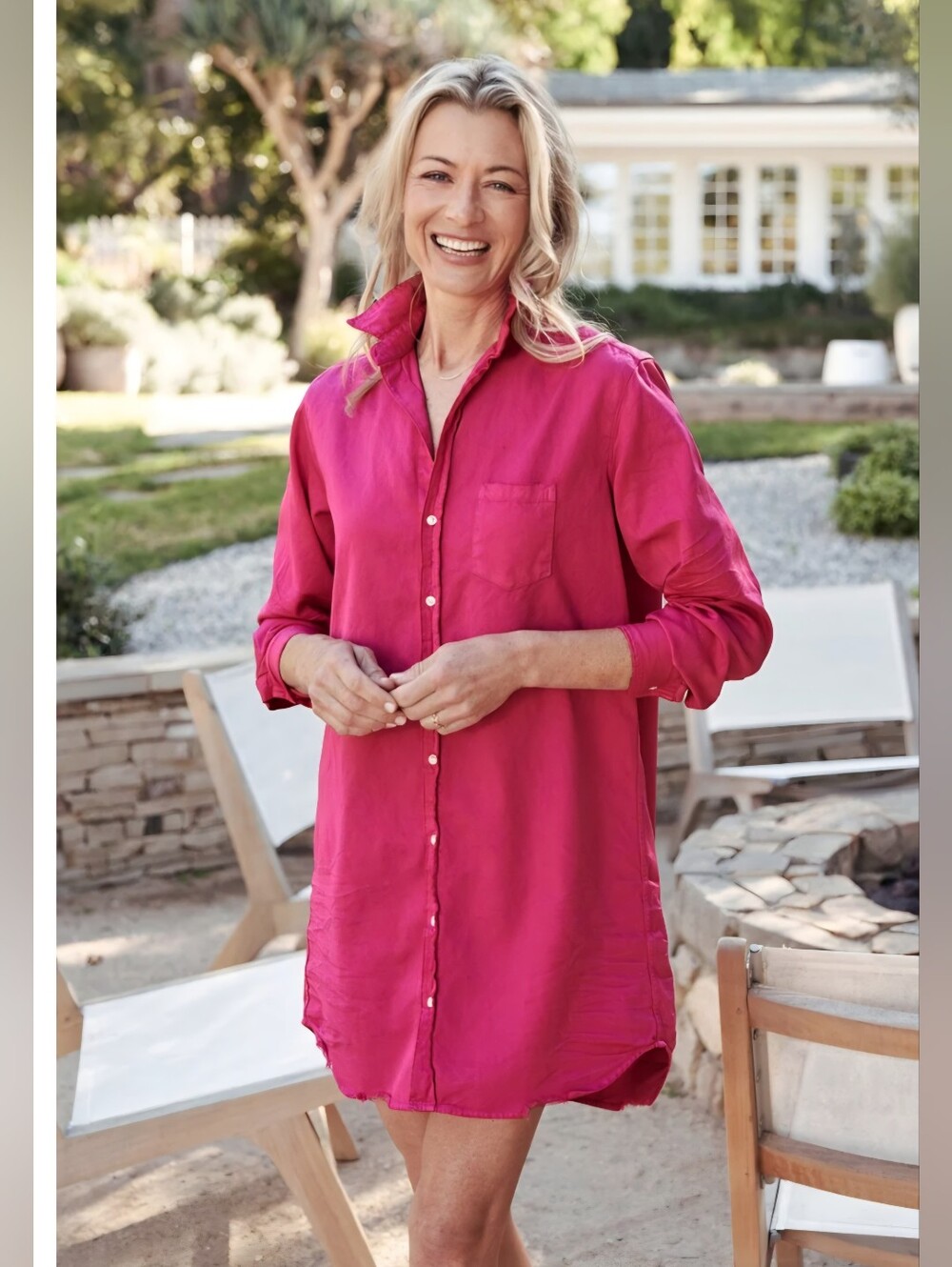 Frank & Eileen Mary Woven - Button Up Dress